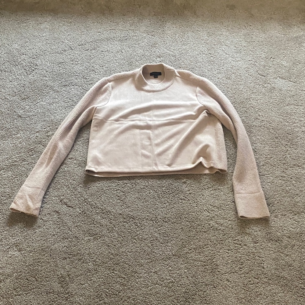 Ann Taylor Light Pink Sweatshirt